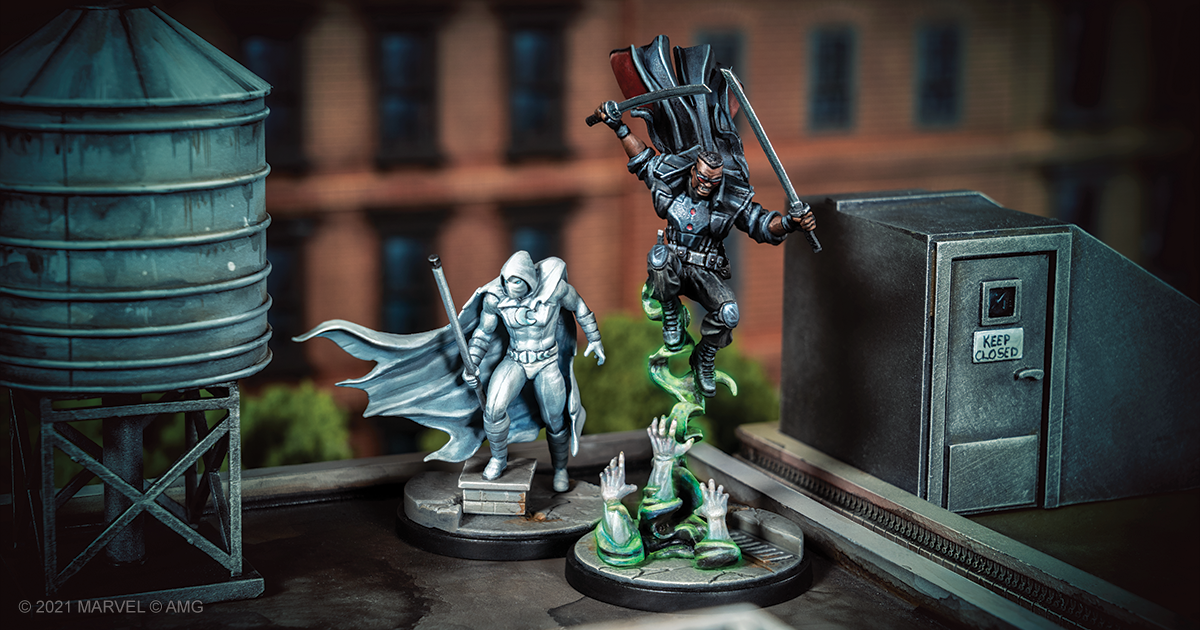 Marvel Crisis Protocol : Blade and Moon Knight Character Pack